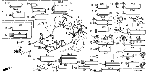 2016 MDX TECHSH-AWD ENT. AWP 5 DOOR 9AT WIRE HARNESS (6) diagram