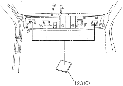 1997 SLX 4LSPREMIUM 4 DOOR 4AT REAR INTERIOR SEAL diagram