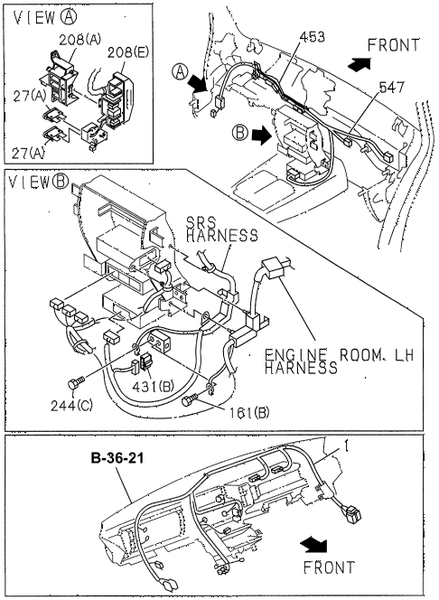 1997 SLX 4LSPREMIUM 4 DOOR 4AT WIRING HARNESS (INSTRUMENT PANEL) diagram 1997 SLX 4LSPREMIUM 4 DOOR 4AT WIRING HARNESS (INSTRUMENT PANEL) diagram