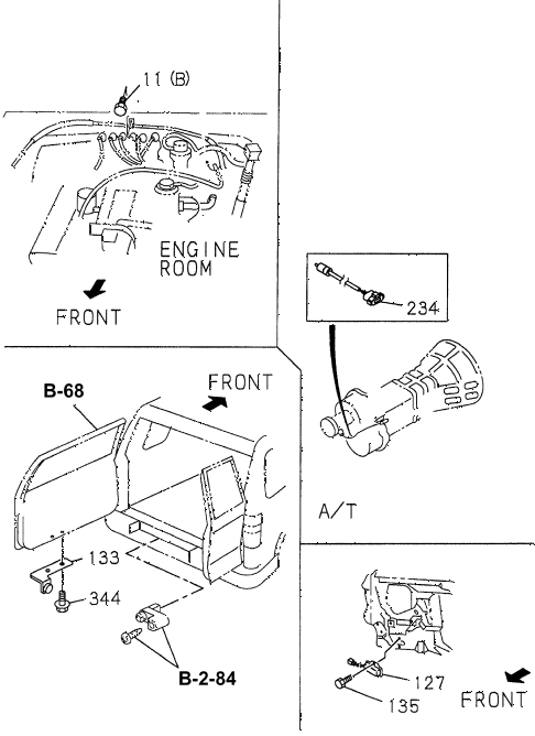 1997 SLX 4LSPREMIUM 4 DOOR 4AT SPEED SENSOR diagram 1997 SLX 4LSPREMIUM 4 DOOR 4AT SPEED SENSOR diagram