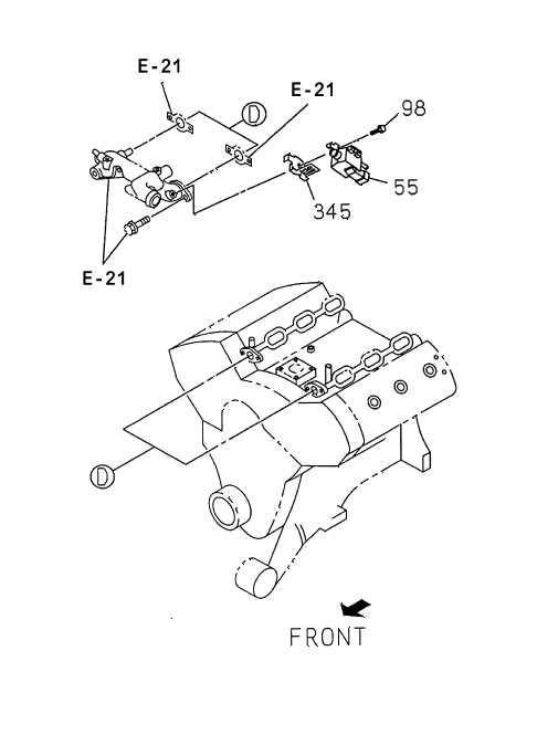 1998 SLX 4LSPREMIUM 4 DOOR 4AT VACUUM CONTROL SOLENOID diagram 1998 SLX 4LSPREMIUM 4 DOOR 4AT VACUUM CONTROL SOLENOID diagram