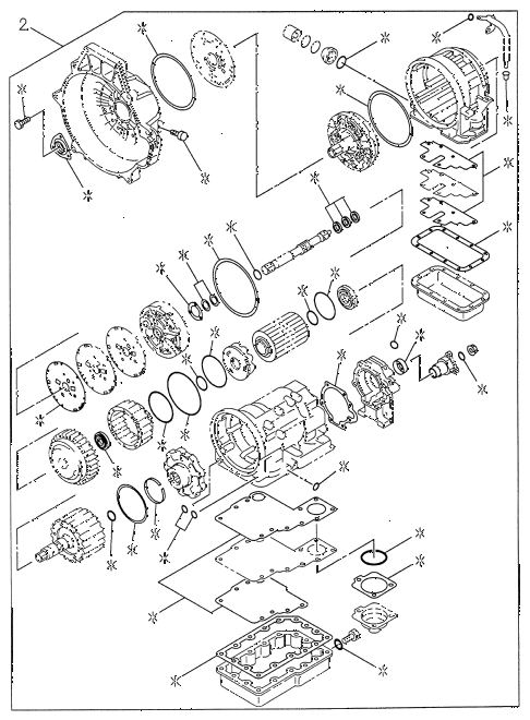 1998 SLX 4LSPREMIUM 4 DOOR 4AT AT TRANSMISSION REPAIR KIT diagram 1998 SLX 4LSPREMIUM 4 DOOR 4AT AT TRANSMISSION REPAIR KIT diagram