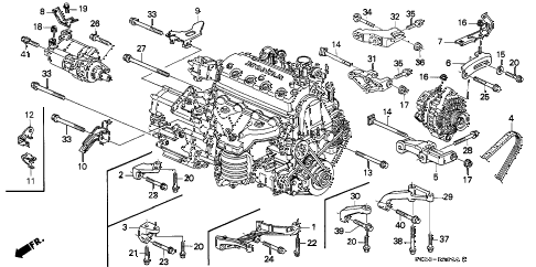 96 Honda Civic Engine Diagram Wiring Library Diagram Experts
