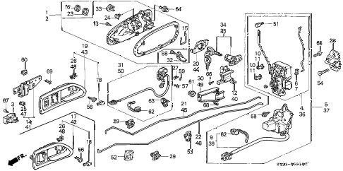 The Electric Door Locks On My 1997 Honda Crv Are Inoperable