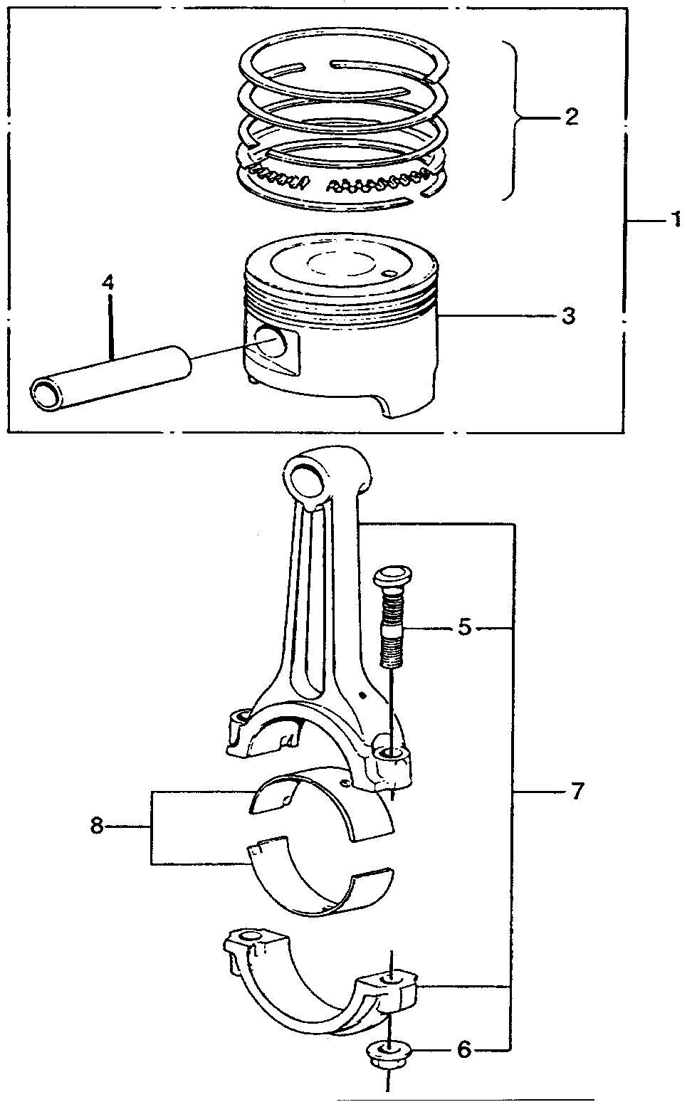 13217-634-960 - BEARING G, CONNECTING ROD (RED) (DAIDO)