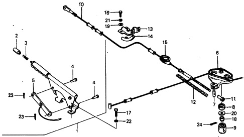 1979 civic **(1200) 3 DOOR 4MT PARKING BRAKE diagram 1979 civic **(1200) 3 DOOR 4MT PARKING BRAKE diagram