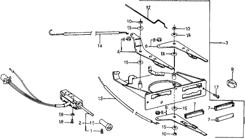 1977 civic ** 5 DOOR HMT HEATER LEVER diagram 1977 civic ** 5 DOOR HMT HEATER LEVER diagram