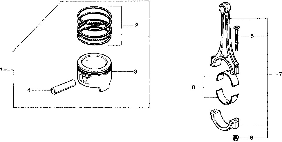 13216-PB2-003 - BEARING F, CONNECTING ROD (PINK) (DAIDO)