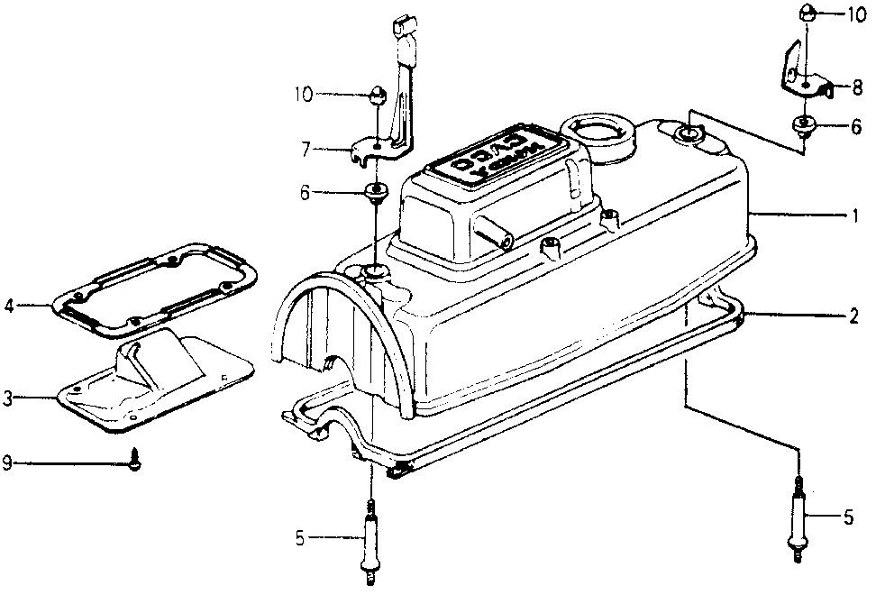 91401-671-674 - CLAMP, CABLE