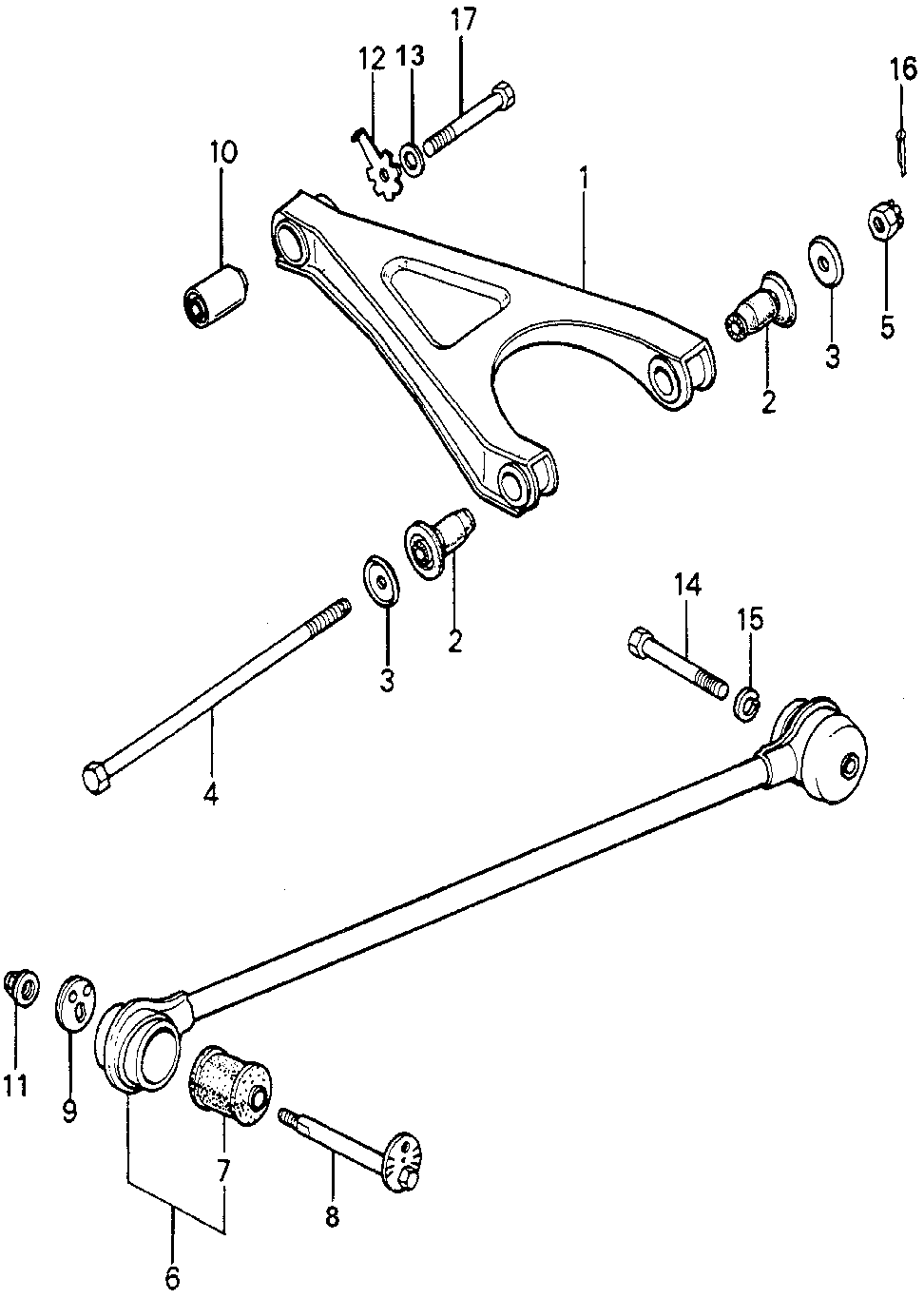 90502-689-000 - WASHER, ARM (LOWER)