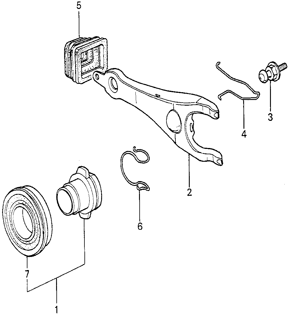 22861-689-000 - CLIP, RELEASE BEARING SETTING