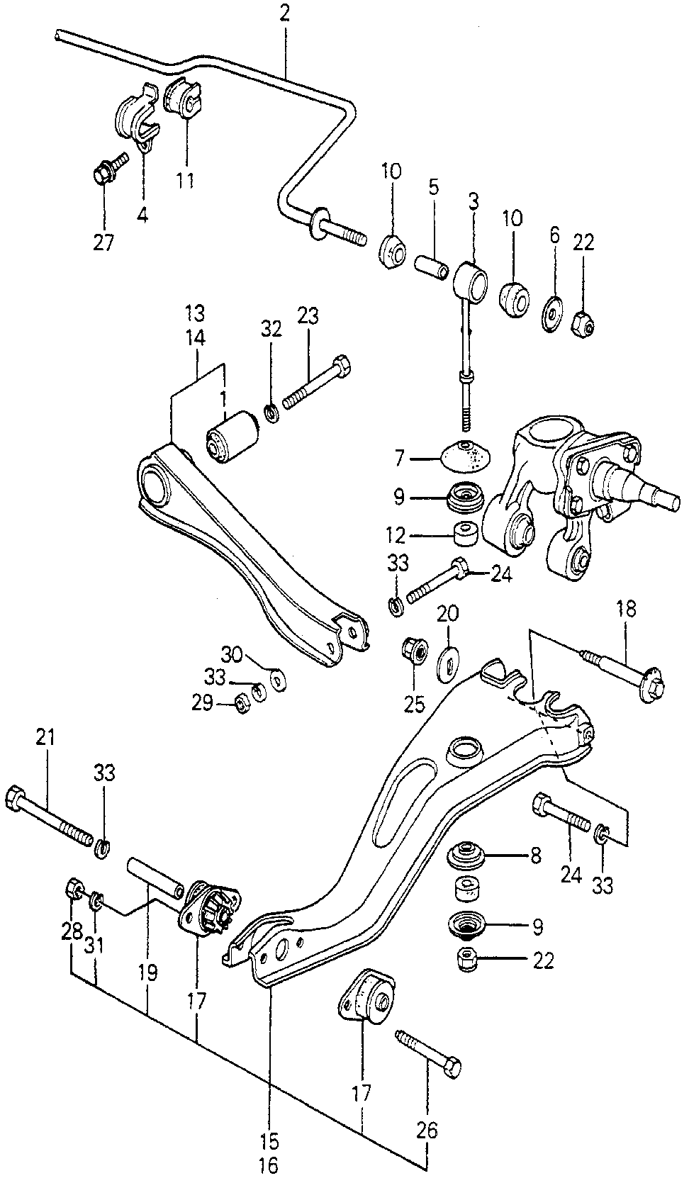 52311-692-000 - COVER, RR. STABILIZER CONNECTING ROD