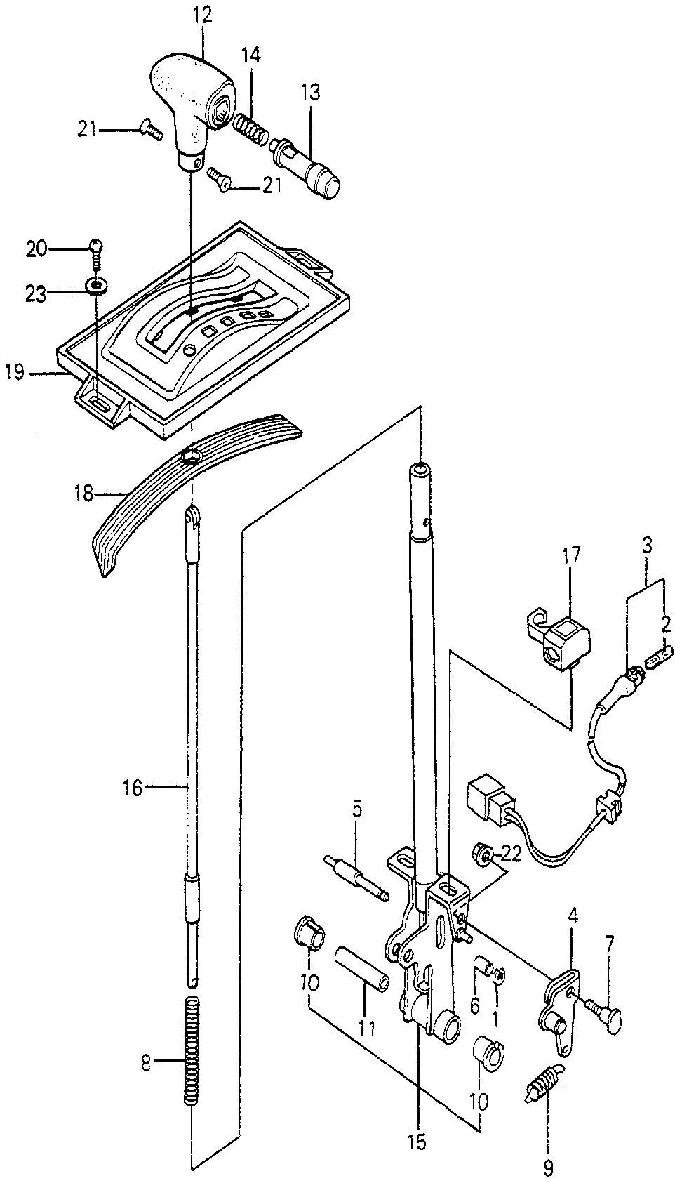 54135-692-980 - LEVER, SELECTOR