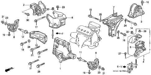 1999 Honda Civic Exhaust System Diagram - Honda Civic