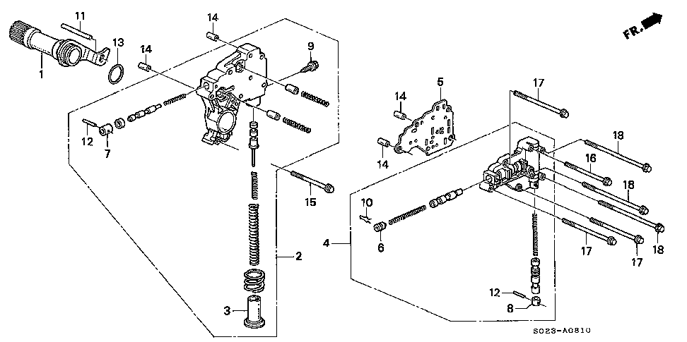 27612-P4R-000 - PLATE, LOCK-UP SEPARATING