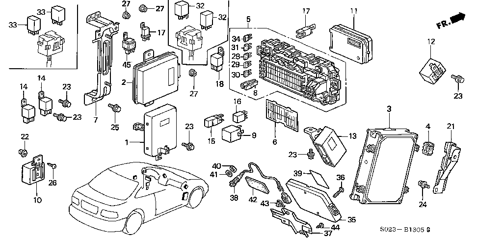 36700-S01-A31 - CONTROLLER, AUTO CRUISE