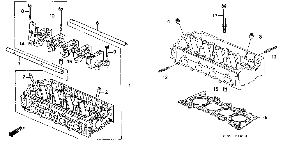 90026-PT0-000 - BOLT, STUD (8X38)