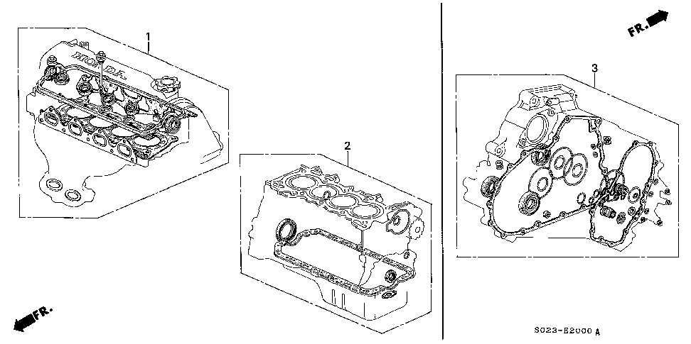 06110-P2M-A03 - GASKET KIT, CYLINDER HEAD