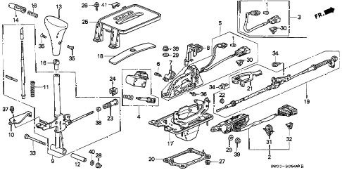 1999 Honda civic parts catalogue #1