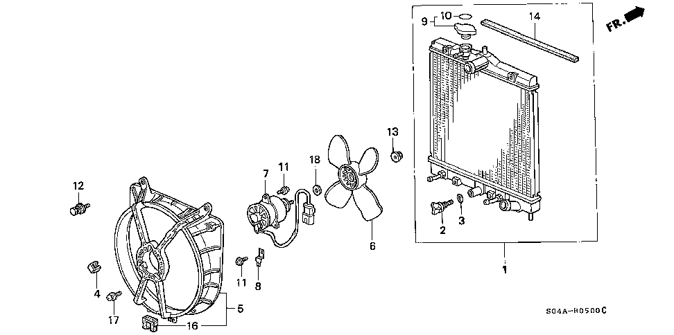 19012-PD2-004 - GASKET, DRAIN (TOYO)