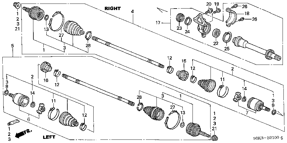 44319-S1K-300 - SET-RING (30X2.2)