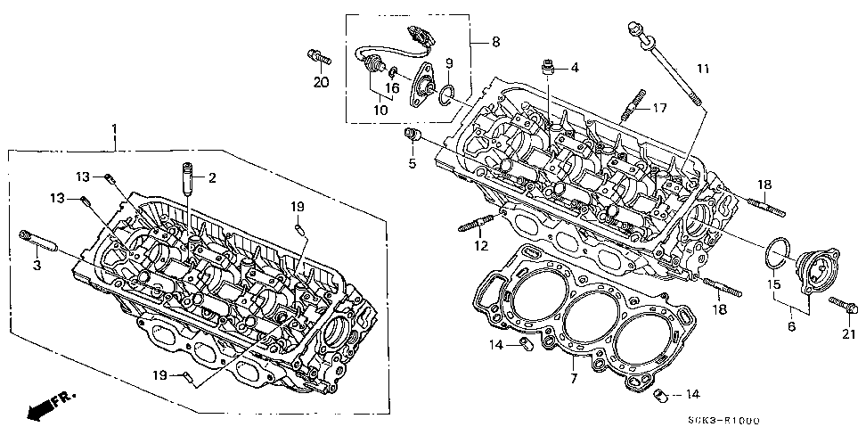 92900-08032-1B - BOLT, STUD (8X32)