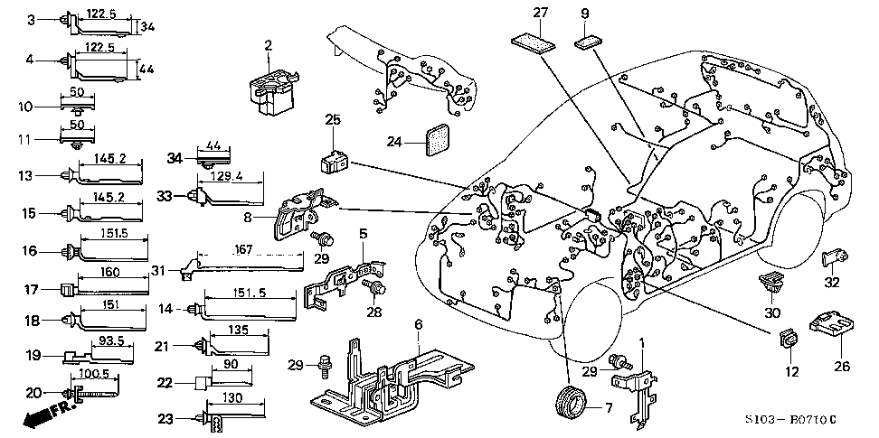 32131-SV4-003 - CAP, CONNECTOR (CP 2P, 3P)