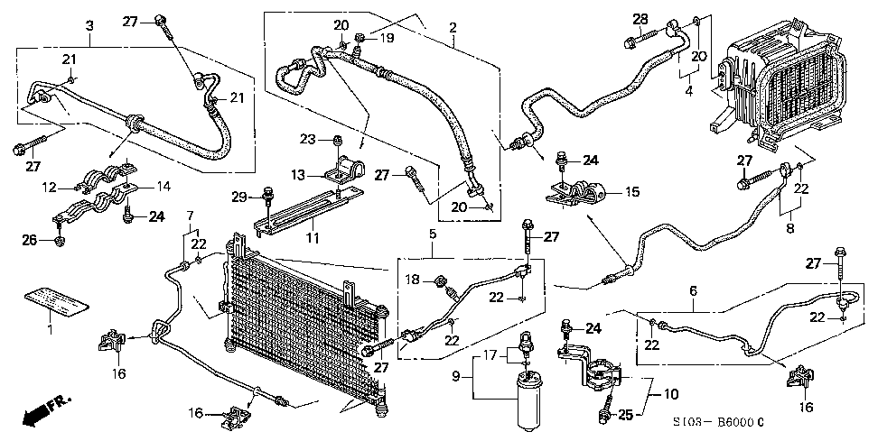 80321-S10-A01 - PIPE, SUCTION