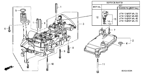 2001 Honda Civic Exhaust System Diagram - Hanenhuusholli
