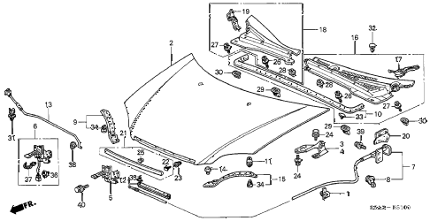 2001 Honda Civic Parts Diagram - Hanenhuusholli