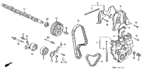 Honda-online-store-:-2001-accord-camshaft---timing-belt-parts