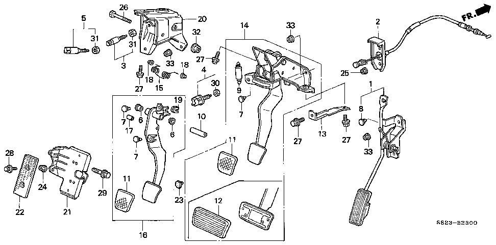 17910-S87-A02 - WIRE, THROTTLE