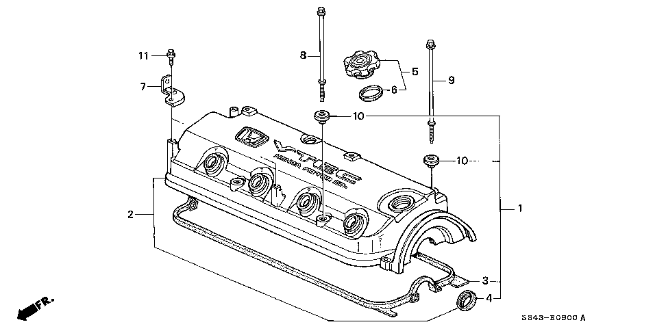 12310-PAA-L40 - COVER, CYLINDER HEAD