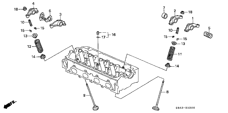 14711-P0A-000 - VALVE, IN. (TMSS)