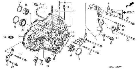 2002 Honda Accord Parts