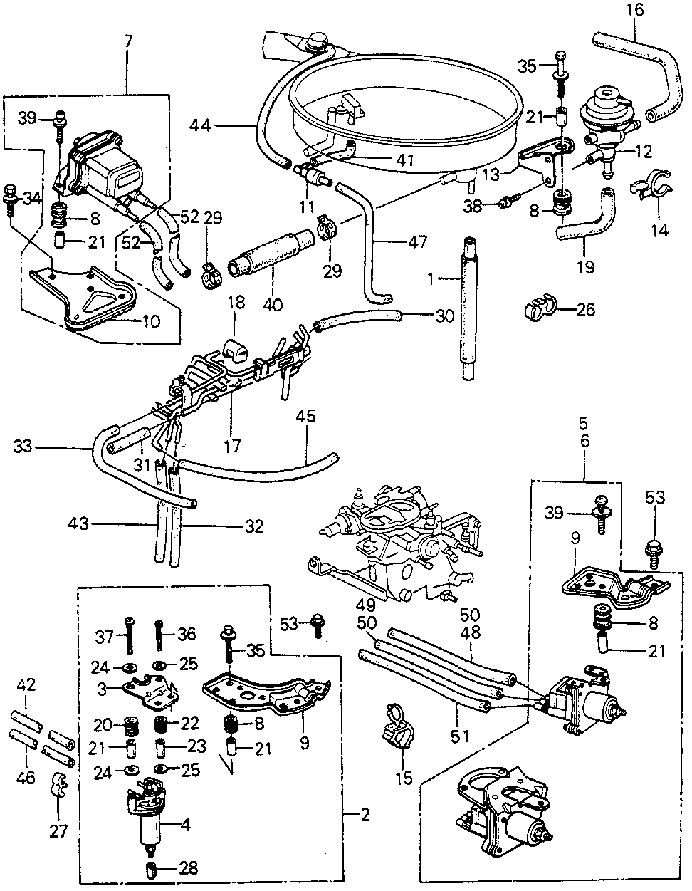 16292-PA5-710 - BRACKET, CONTROL VALVE