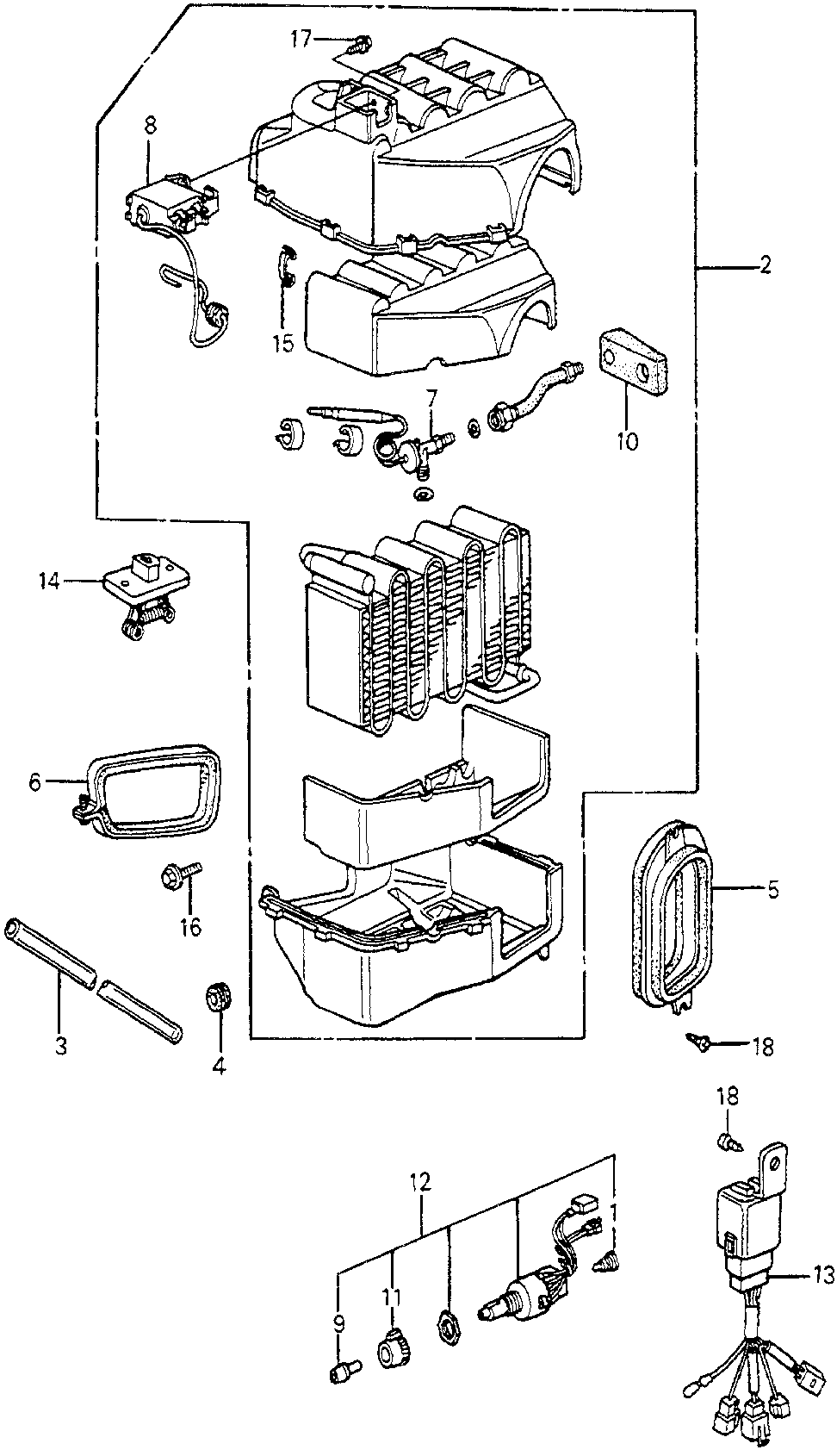 38660-SA5-003 - THERMOSTAT, AIR CONDITIONER