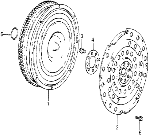 1985 accord S 3 DOOR 4AT AT TORQUE CONVERTER diagram 1985 accord S 3 DOOR 4AT AT TORQUE CONVERTER diagram