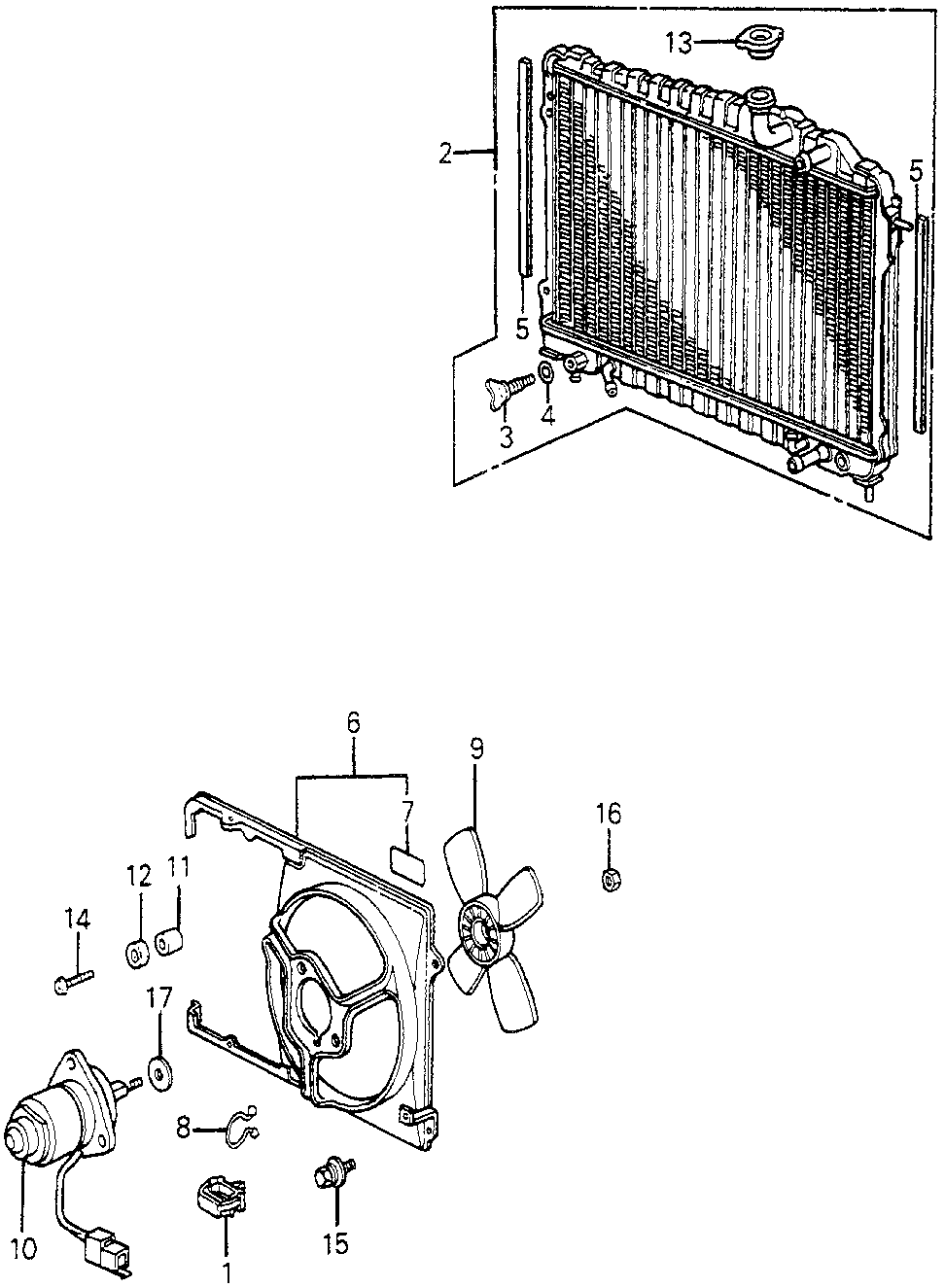 19013-PD2-003 - SEAL, RADIATOR SIDE (DENSO)