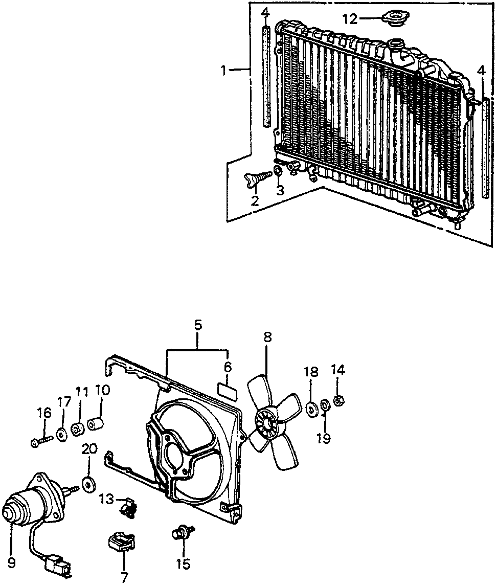 19020-PD2-004 - FAN, COOLING (TOYO)