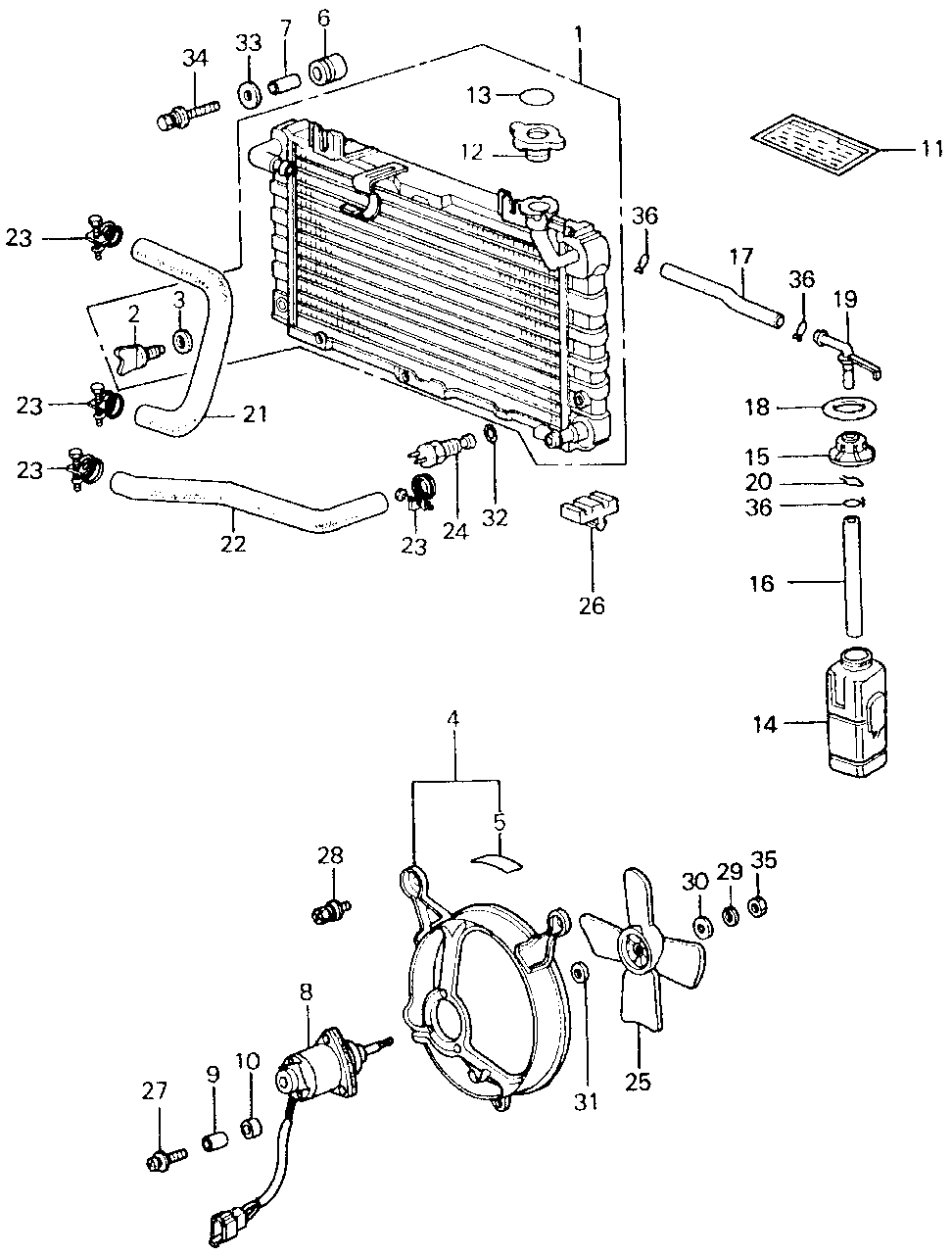 19010-PA6-004 - RADIATOR (TOYO)