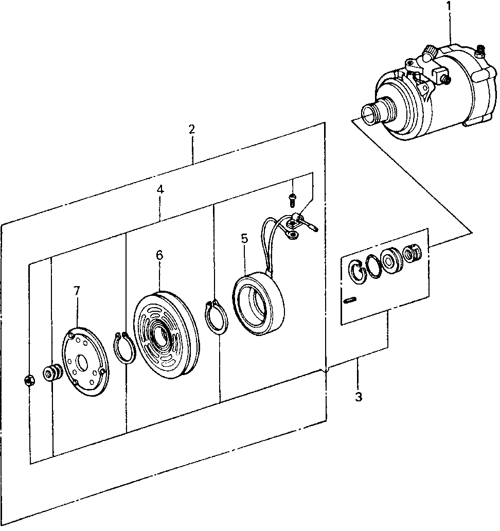 HT-C3964 - SEAL KIT, SHAFT