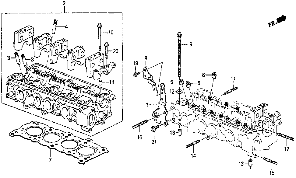 12251-PC7-662 - GASKET, CYLINDER HEAD (NIPPON LEAKLESS)