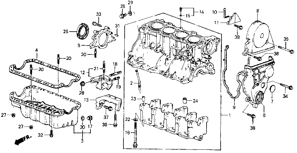 11251-P01-004 - GASKET, OIL PAN (OTSUKA)