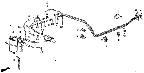 1987 civic WV 5 DOOR 5MT CANISTER diagram 1987 civic WV 5 DOOR 5MT CANISTER diagram