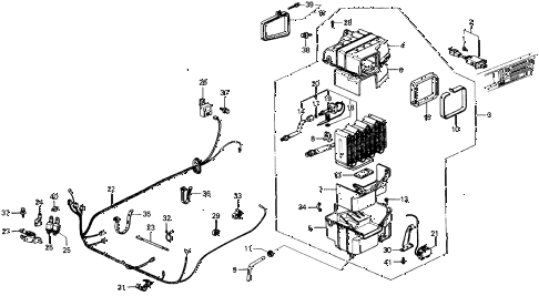 1985 Honda civic dx parts #7