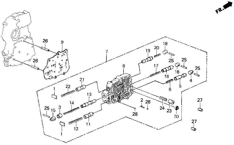 27712-PF4-000 - PLATE, SECONDARY SEPARATING