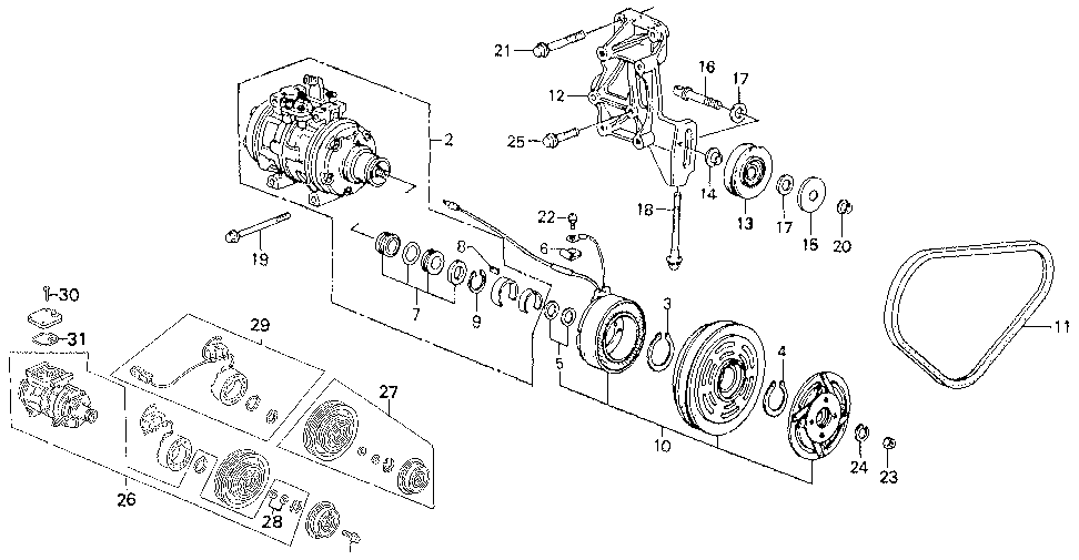 90017-PE0-000 - WASHER (10MM)