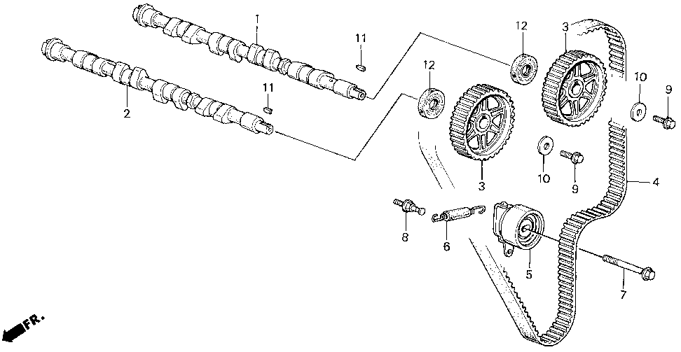 14210-PG6-020 - PULLEY, TIMING BELT DRIVEN