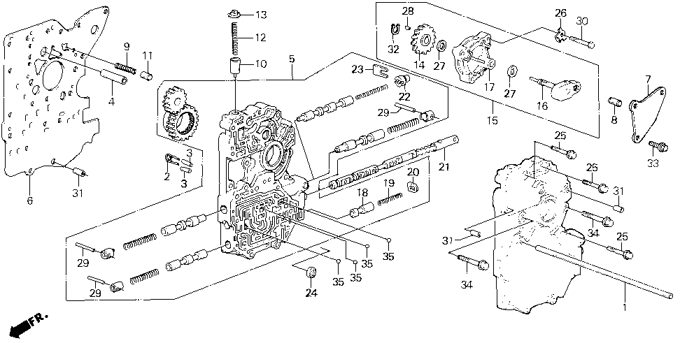 27112-PL5-Z00 - PLATE, MAIN SEPARATING